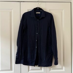 Burberry Navy Blue Men's Shirt